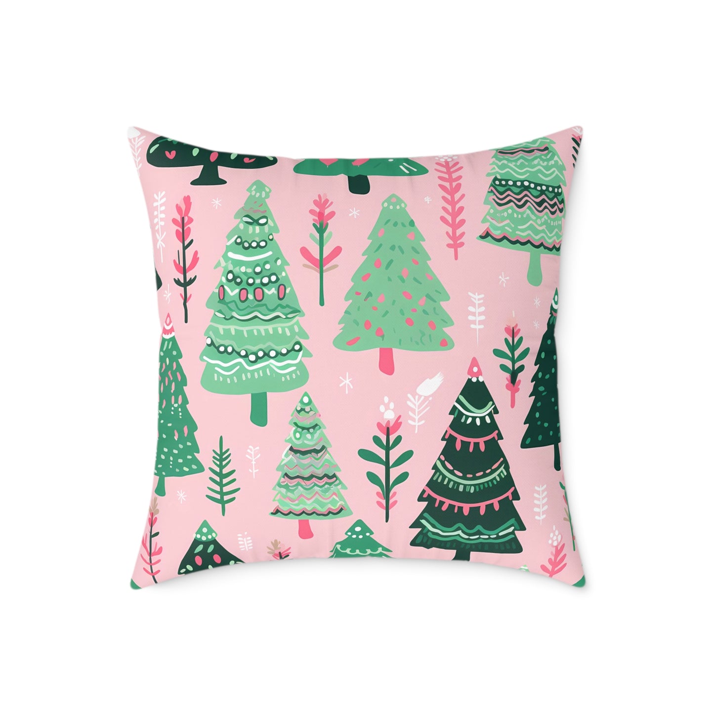 Christmas Tree Decorative Pillow, Holidays Gift For The Love Ones
