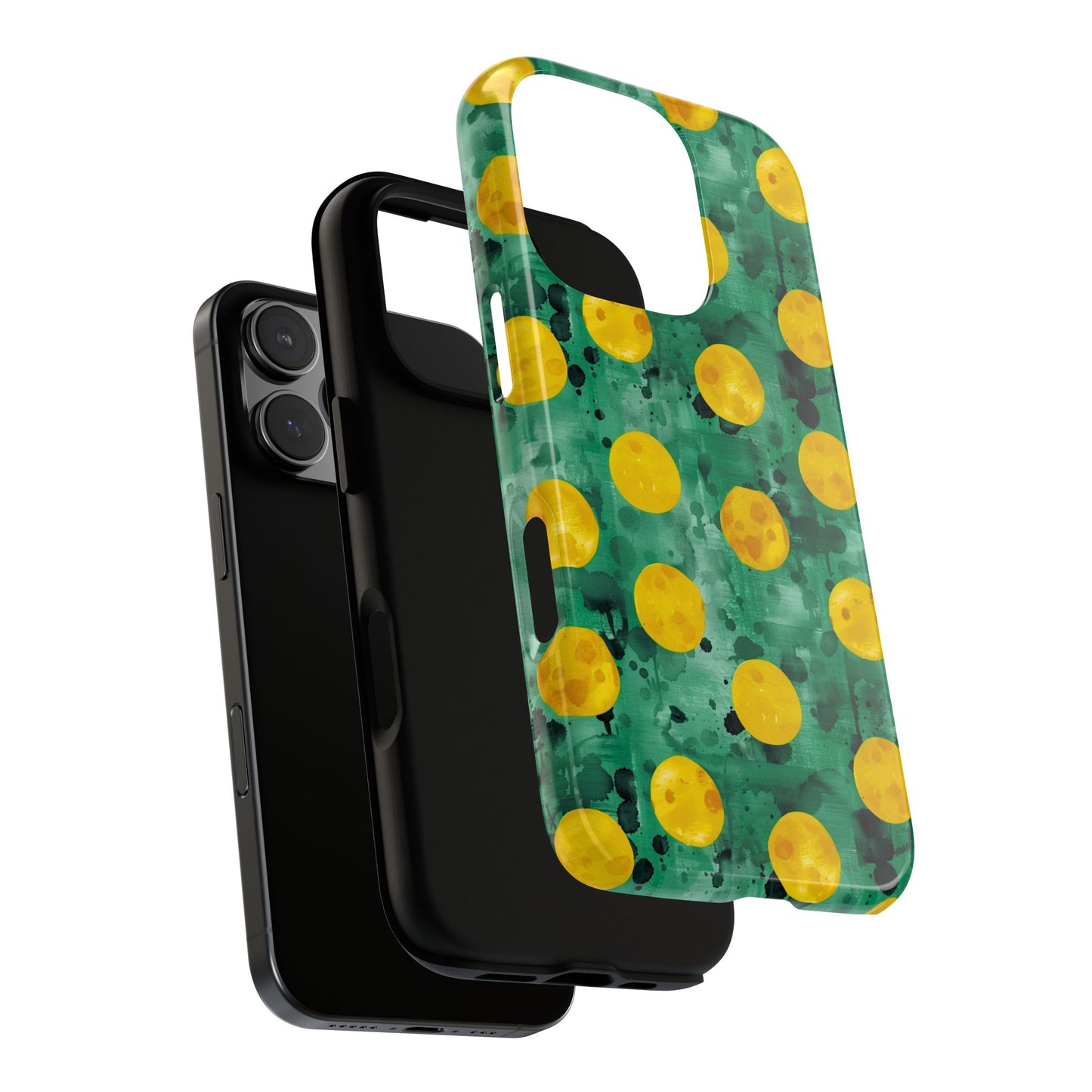 Tough Cases With a Green Color And Yellow ,A Perfect Gift For A Girl