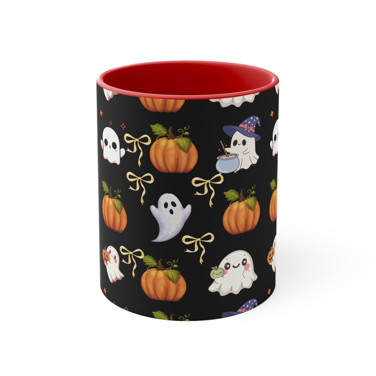 Halloween Ghosts Accent Mug - Cute Spooky Coffee Cup for Fall Decor, Ghost Mug for Halloween Party, Whimsical Pumpkin Design, Perfect [...]