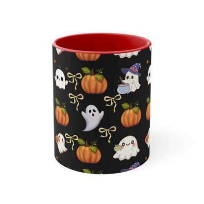 Halloween Ghosts Accent Mug - Cute Spooky Coffee Cup for Fall Decor, Ghost Mug for Halloween Party, Whimsical Pumpkin Design, Perfect [...]