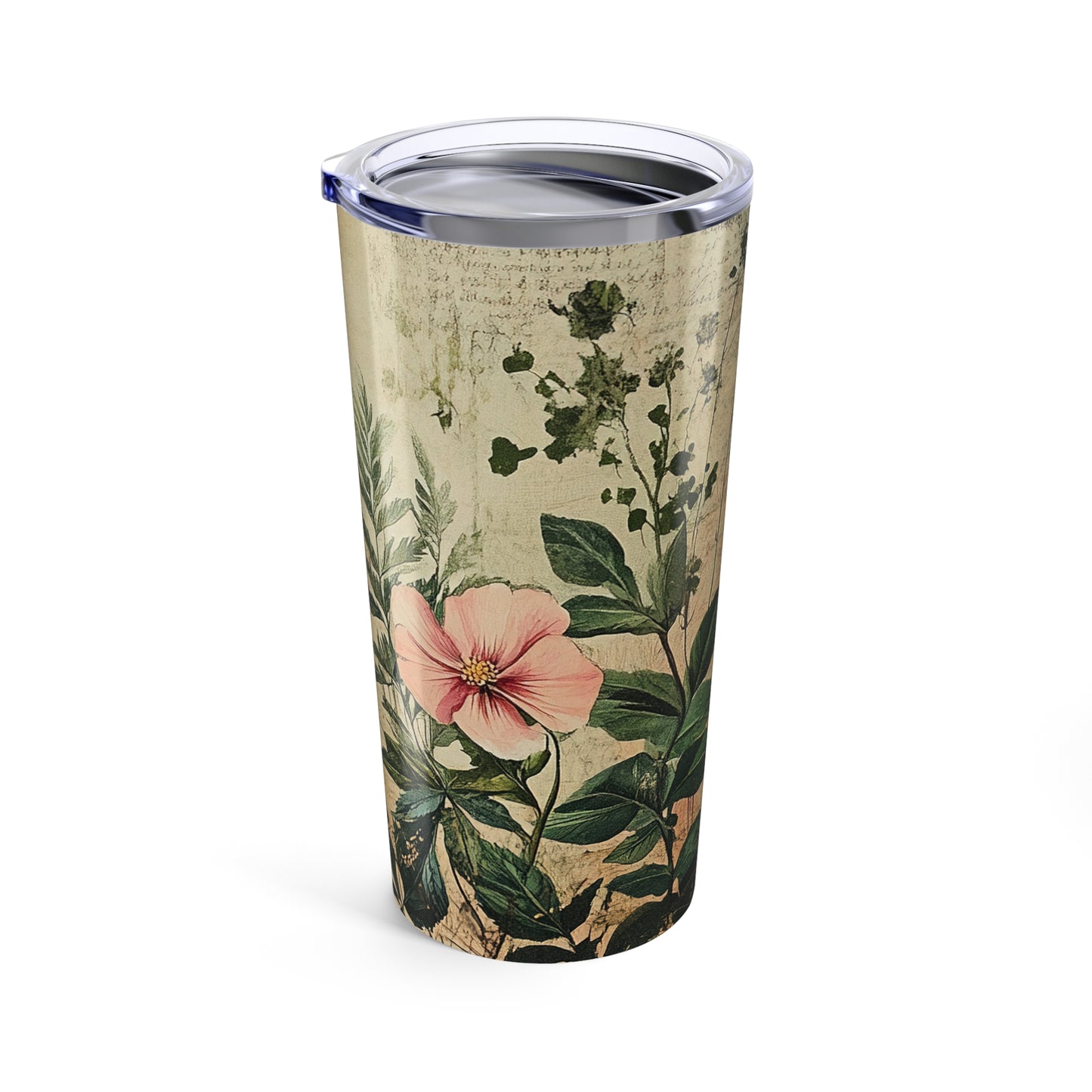 Botanical 20oz Tumbler – Vintage Floral Insulated Travel Cup