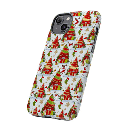 Festive Phone Case for Holiday Cheer, Christmas Gift, Phone Cover, Winter Decoration, Santa Claus Design