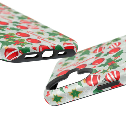 Festive Holiday Phone Case - Magnetic Impact-Resistant, Christmas Decor, Gift for Mom, Winter Vibes, Unique Phone Accessories