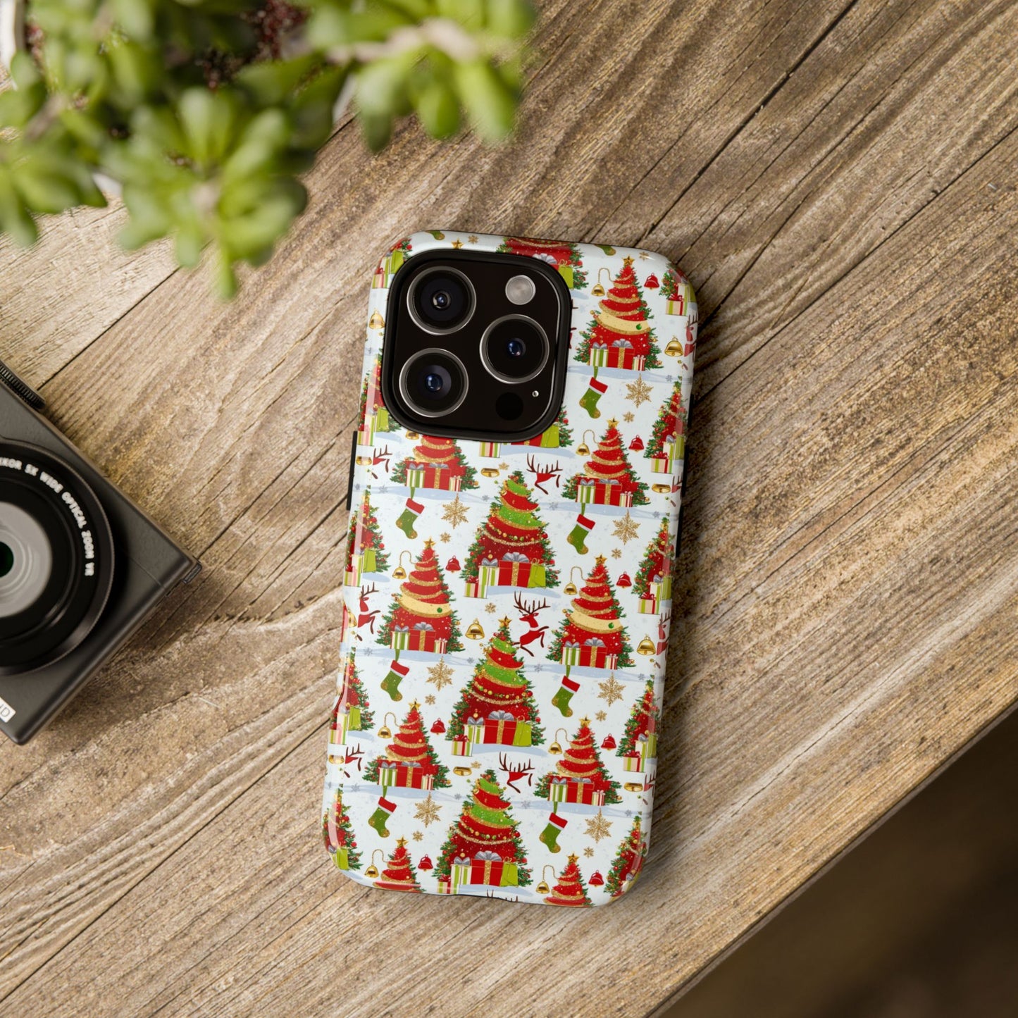 Festive Phone Case for Holiday Cheer, Christmas Gift, Phone Cover, Winter Decoration, Santa Claus Design
