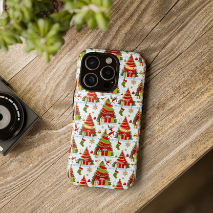 Festive Phone Case for Holiday Cheer, Christmas Gift, Phone Cover, Winter Decoration, Santa Claus Design