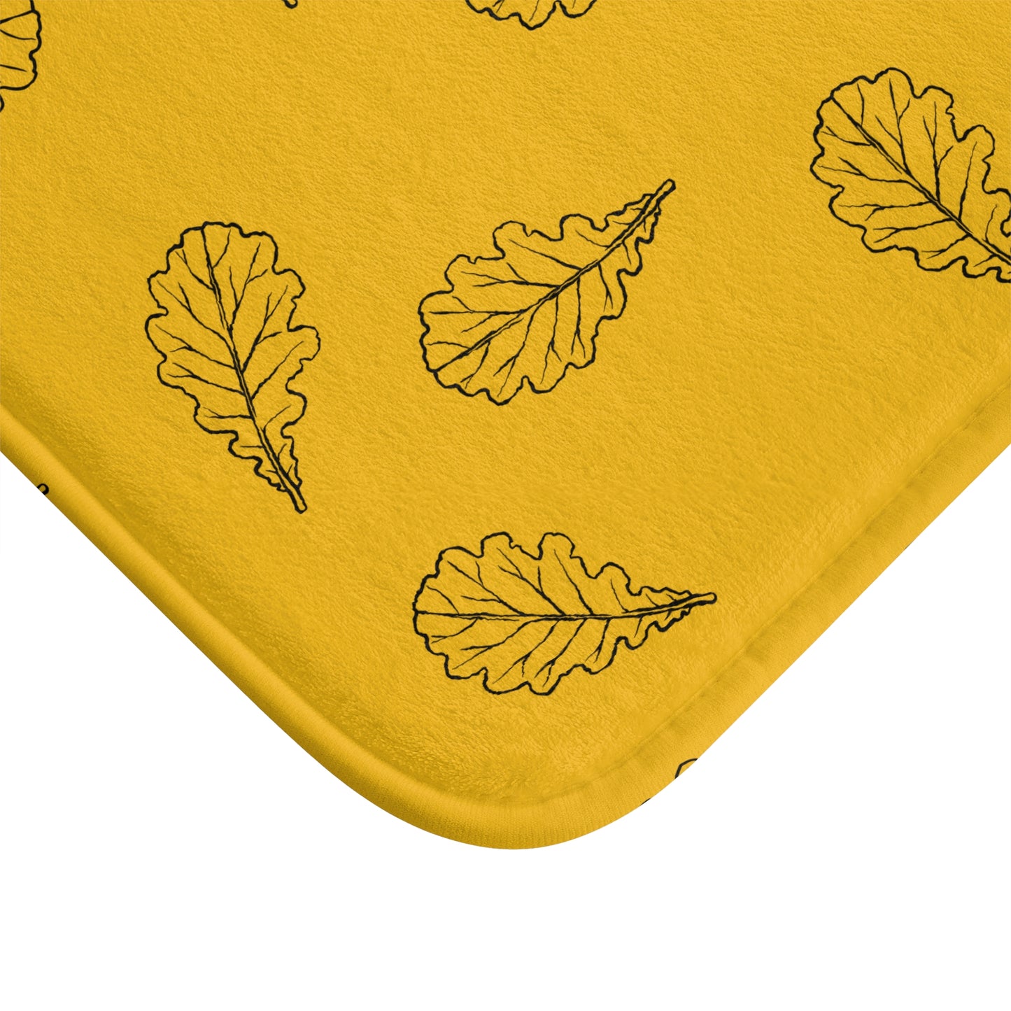Vibrant Leaf Bath Mat, Cozy Bathroom Decor, Autumn Vibes, Nature Inspired, Home Essentials, Gift for Housewarming