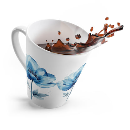 Latte Mug For Flowers Lovers.