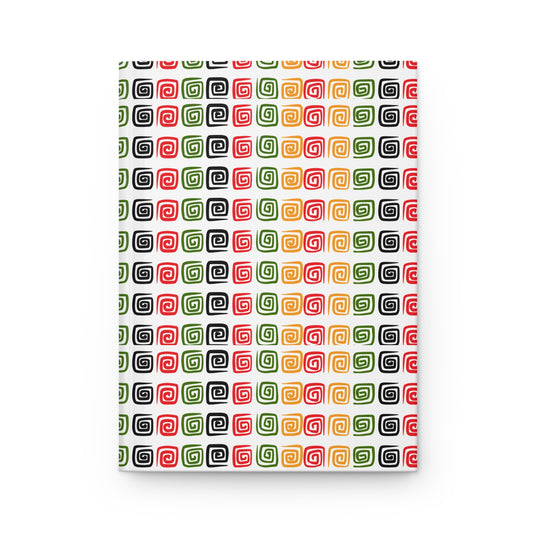 Colorful Patterned Hardcover Journal, Writing Notebook, Art Journal, Gift for Students, Creative Journal, Gift for Writers