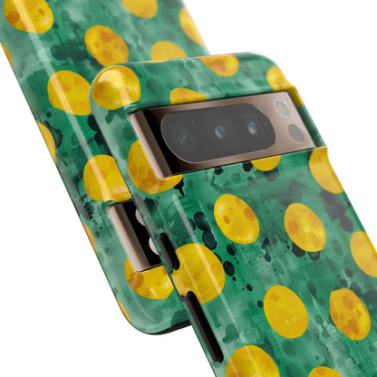 Tough Cases With a Green Color And Yellow ,A Perfect Gift For A Girl