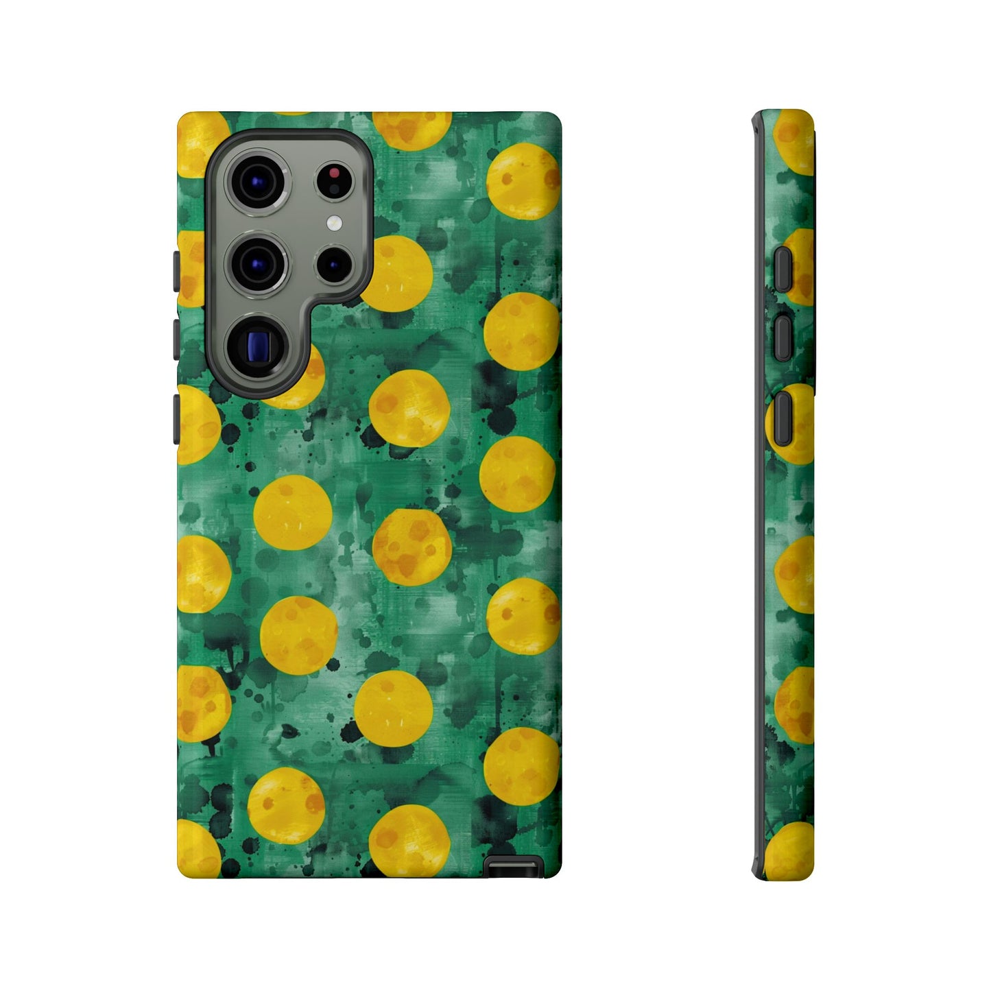 Tough Cases With a Green Color And Yellow ,A Perfect Gift For A Girl