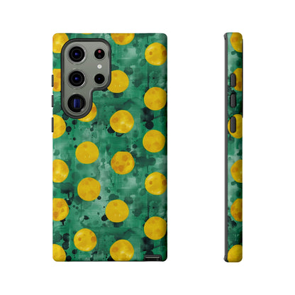 Tough Cases With a Green Color And Yellow ,A Perfect Gift For A Girl