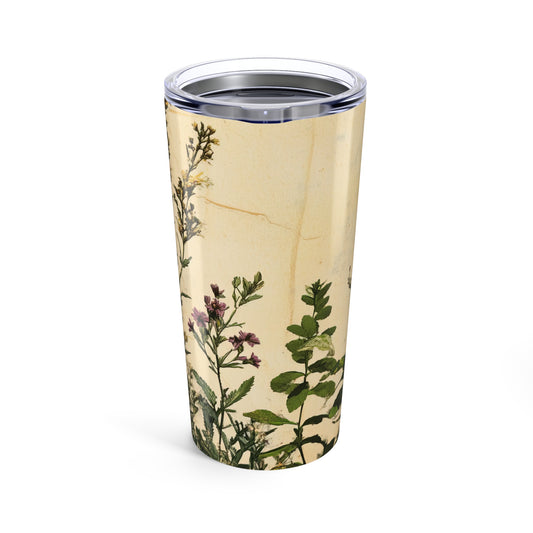 Botanical 20oz Tumbler – Vintage Floral Insulated Travel Cup