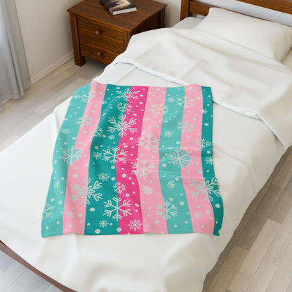 Winter Wonderland Velveteen Plush Blanket