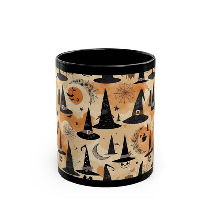 Black Mug (11oz, 15oz) Hallowen mug , perfect gift for holidays,gift for her ,gift for him