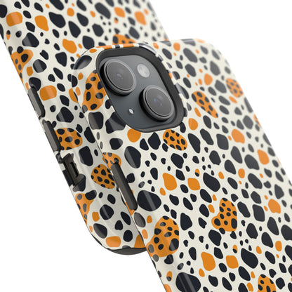 Leopard Spot Magnetic Impact-Resistant Phone Case