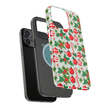 Festive Holiday Phone Case - Magnetic Impact-Resistant, Christmas Decor, Gift for Mom, Winter Vibes, Unique Phone Accessories