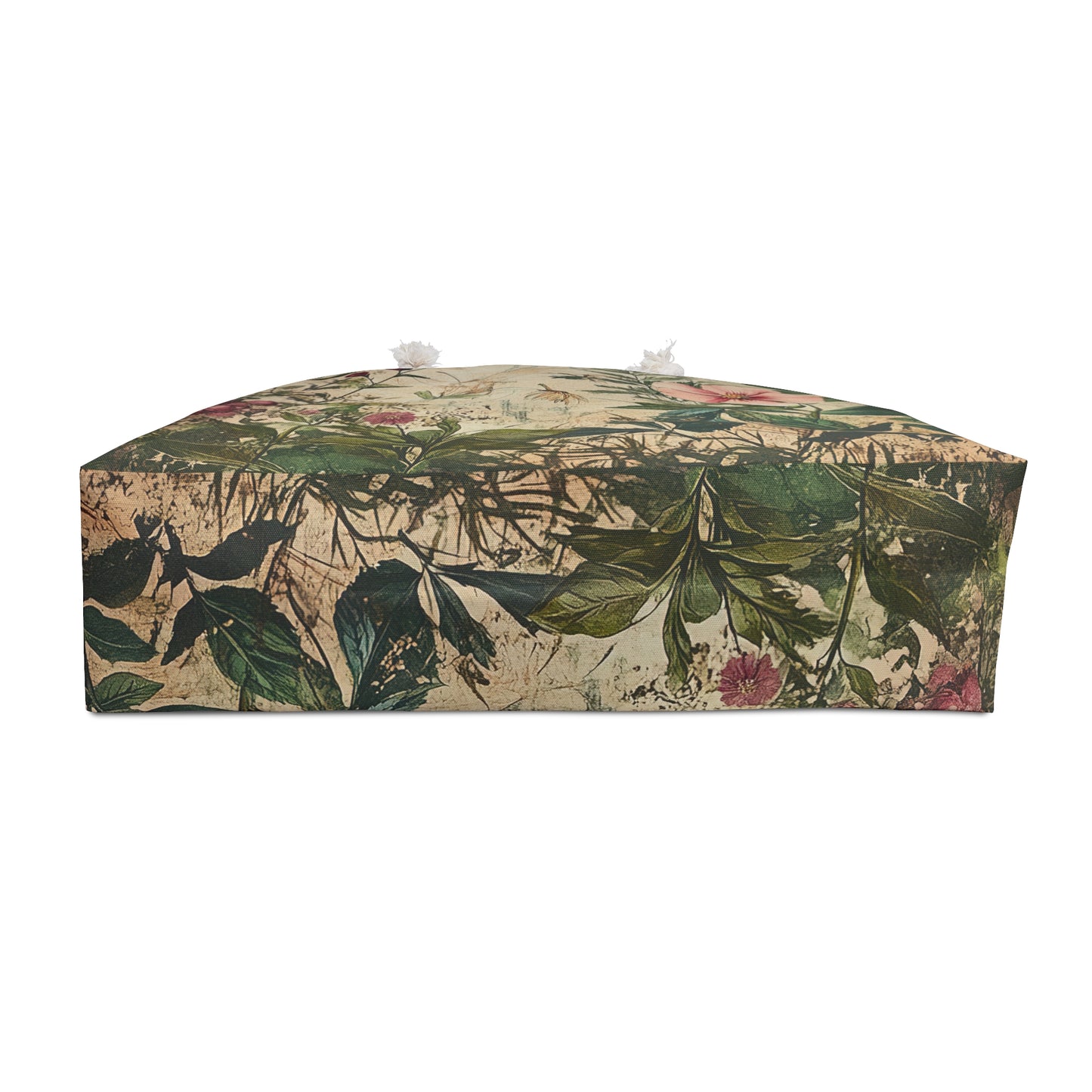 Botanical Weekender Bag — Vintage Floral Travel Tote