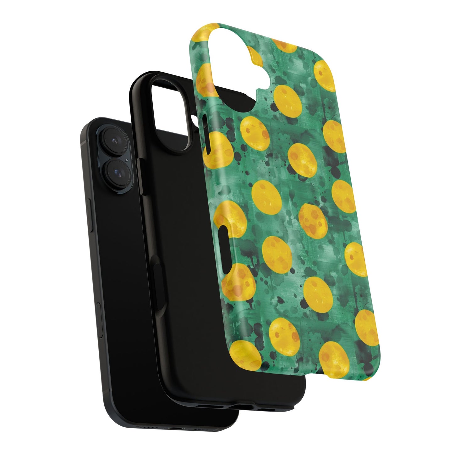 Tough Cases With a Green Color And Yellow ,A Perfect Gift For A Girl
