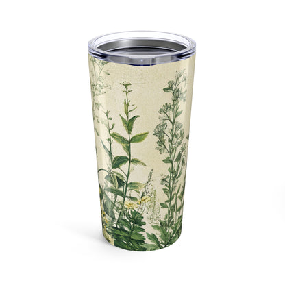 Botanical 20oz Tumbler – Vintage Floral Insulated Travel Cup
