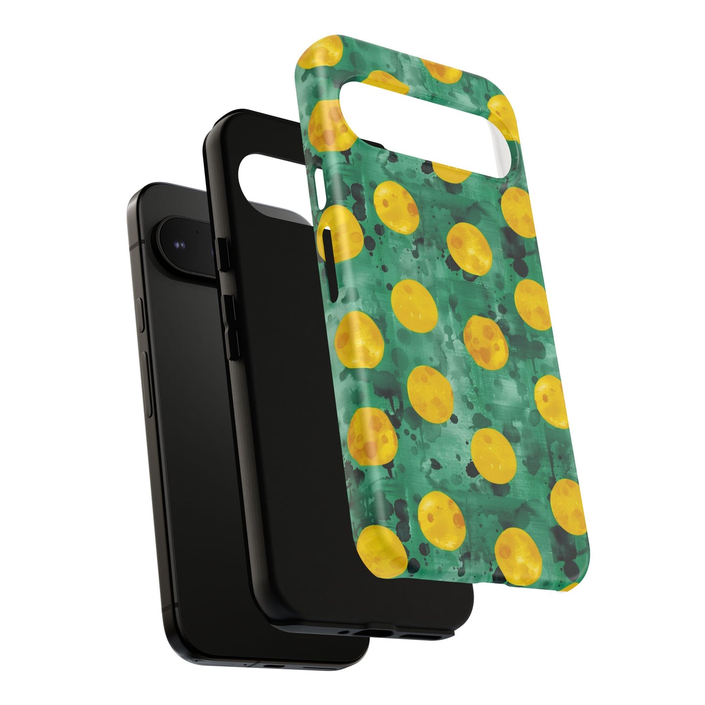 Tough Cases With a Green Color And Yellow ,A Perfect Gift For A Girl