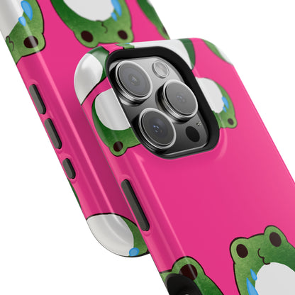 Colorful Frog Phone Case, Cute Protective Phone Cover, Fun Kawaii Mobile Accessories.