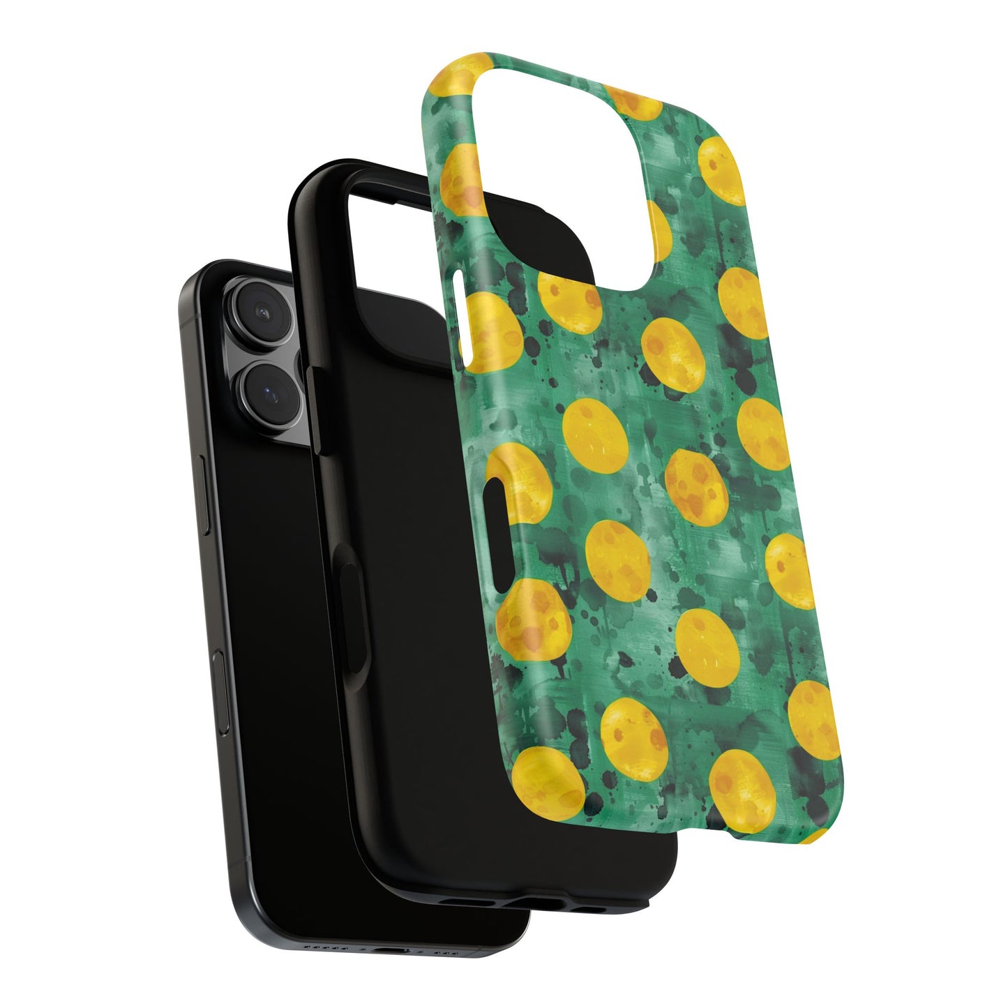 Tough Cases With a Green Color And Yellow ,A Perfect Gift For A Girl
