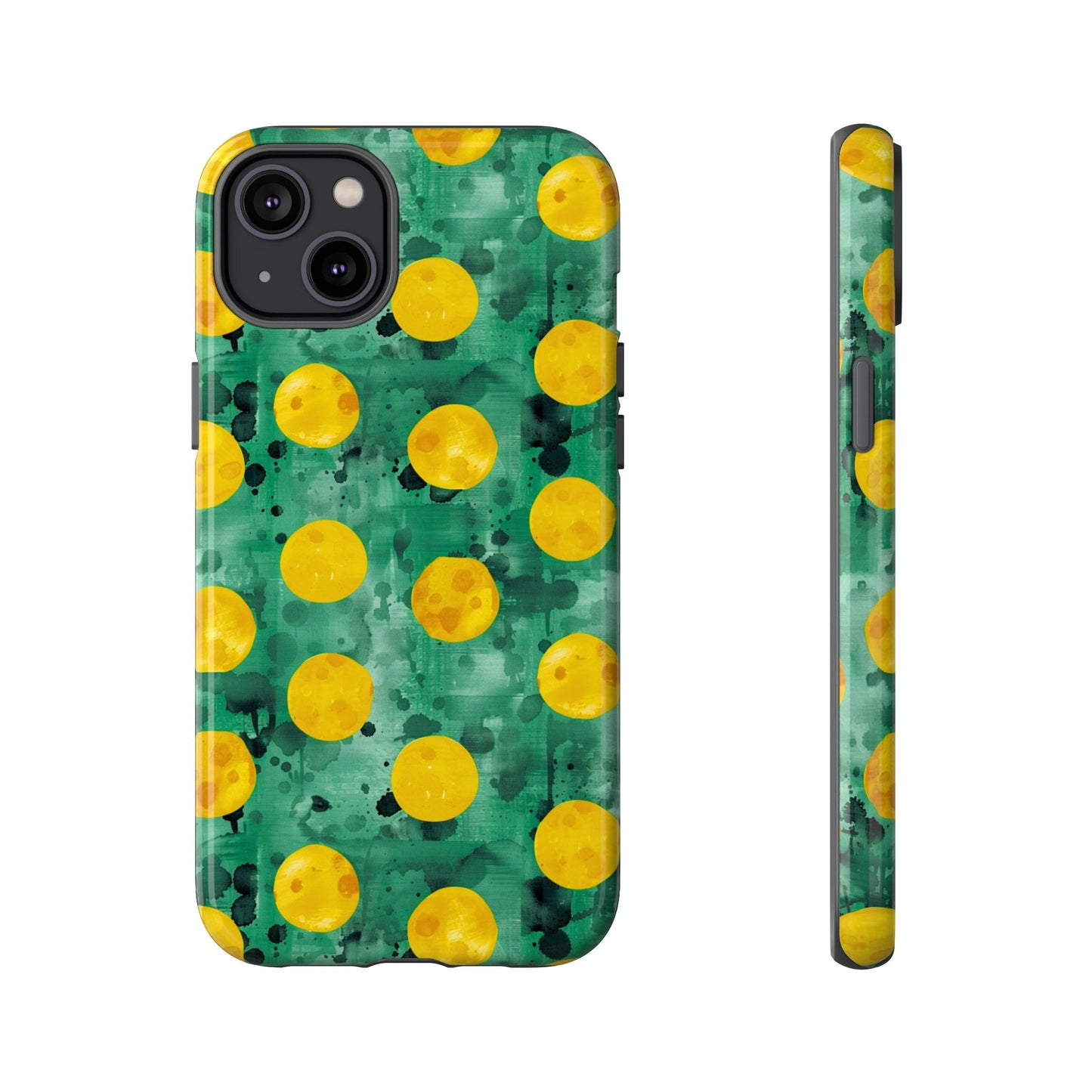 Tough Cases With a Green Color And Yellow ,A Perfect Gift For A Girl