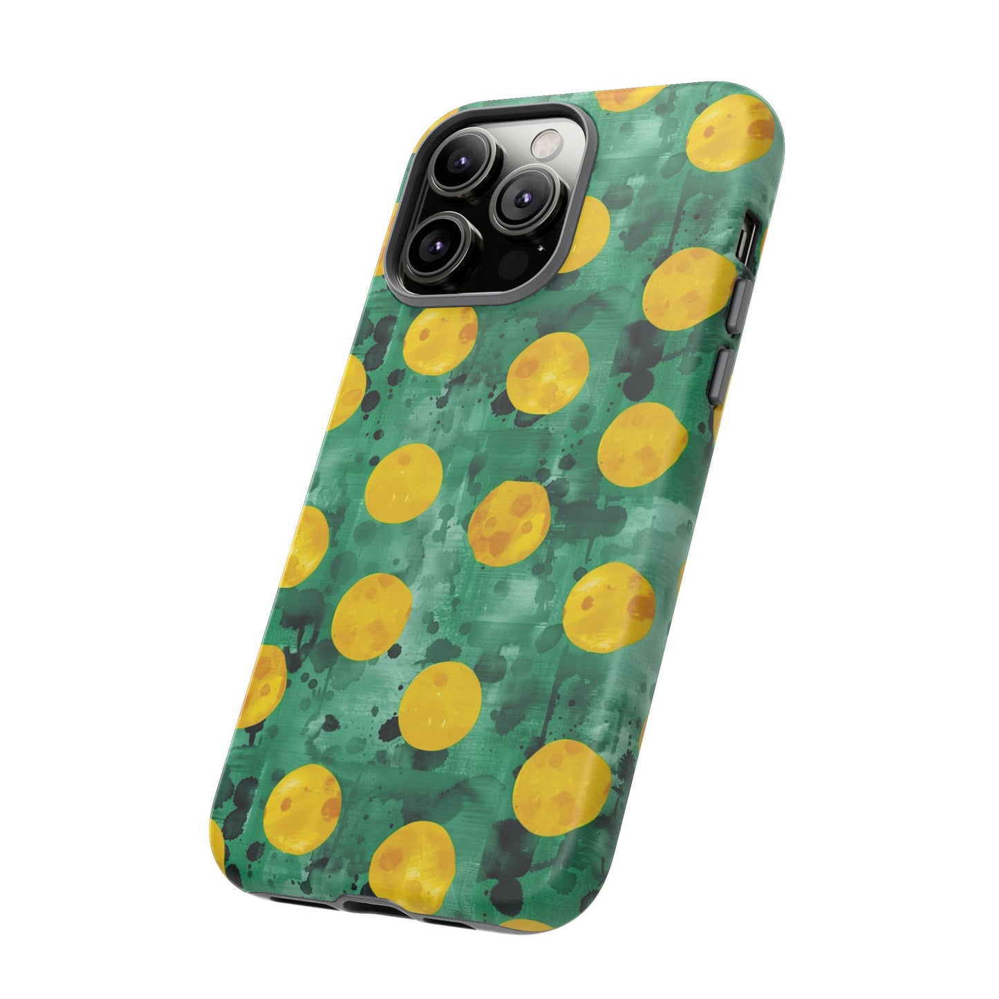 Tough Cases With a Green Color And Yellow ,A Perfect Gift For A Girl
