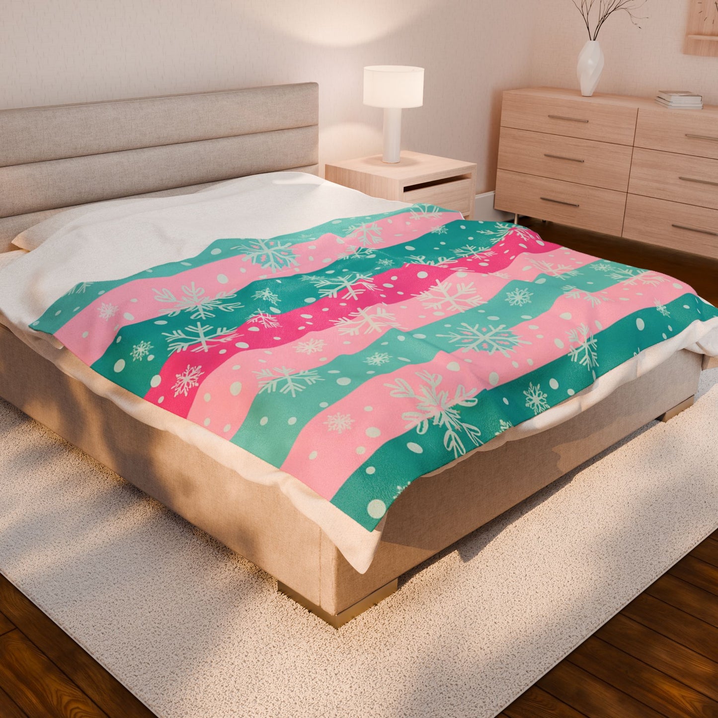 Winter Wonderland Velveteen Plush Blanket