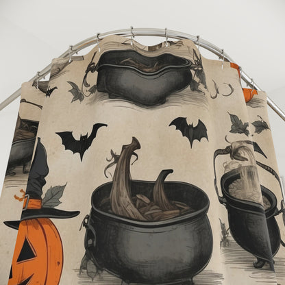 Shower Curtains for Hallowen days. Perfect for you bathroom .