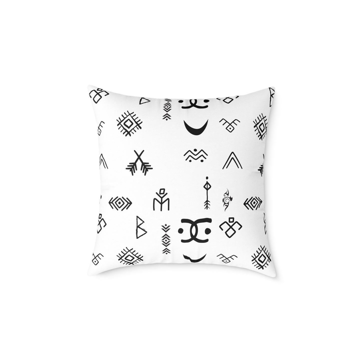 Stylish Geometric Print Pillow, Modern Home Decor.