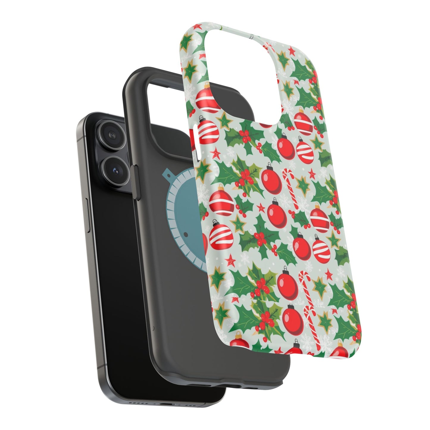 Festive Holiday Phone Case - Magnetic Impact-Resistant, Christmas Decor, Gift for Mom, Winter Vibes, Unique Phone Accessories