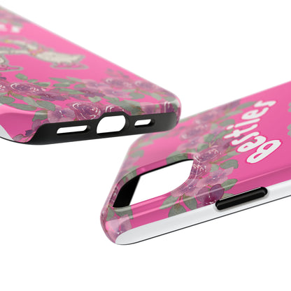 Colorful Floral Besties Phone Case, Tough Mobile Cover for Best Friends, Cute Gift for Friendship Day, Unique Cell Phone Protection
