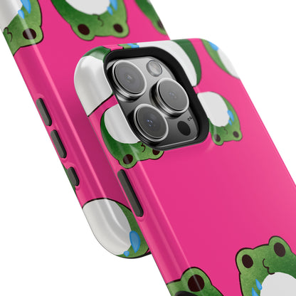Colorful Frog Phone Case, Cute Protective Phone Cover, Fun Kawaii Mobile Accessories.