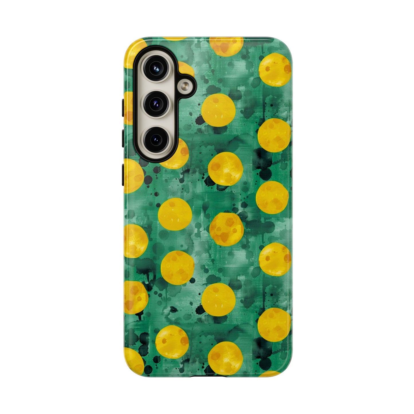 Tough Cases With a Green Color And Yellow ,A Perfect Gift For A Girl