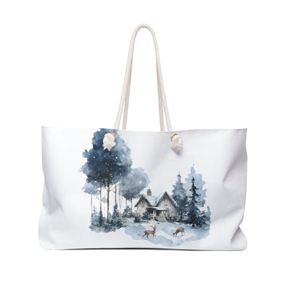 Cozy Cabin Weekender Bag - Perfect for Getaways & Gift Giving