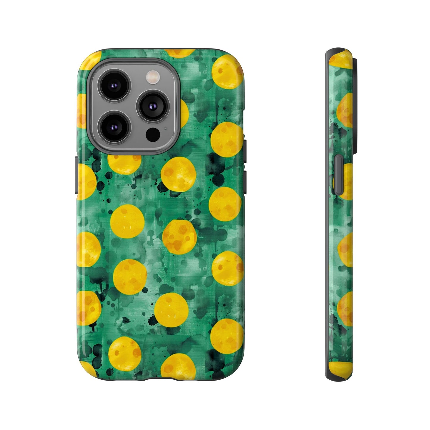 Tough Cases With a Green Color And Yellow ,A Perfect Gift For A Girl