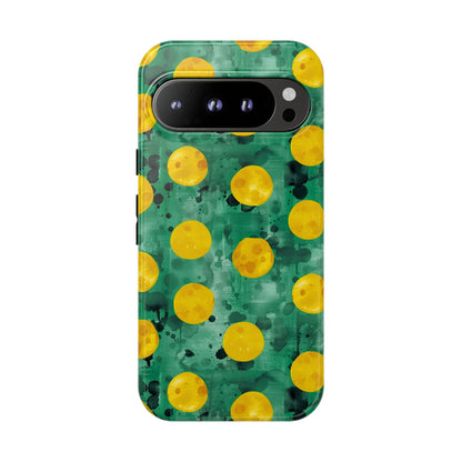 Tough Cases With a Green Color And Yellow ,A Perfect Gift For A Girl
