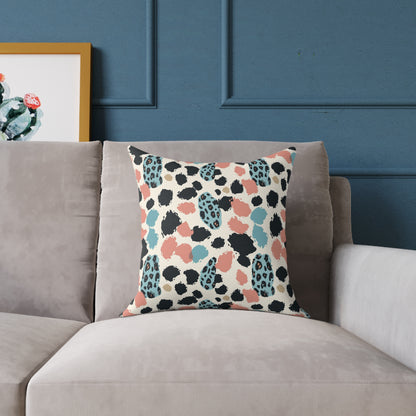 Square Poly Canvas Pillow