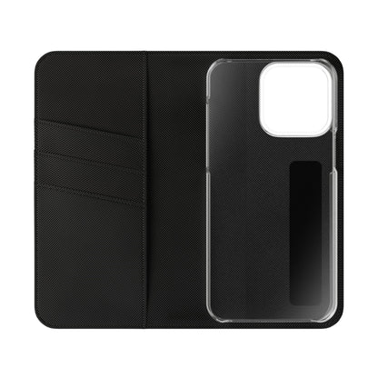 Sunflower & Lemon Flip Phone Case – Floral Wallet Flip Case with Card Slots