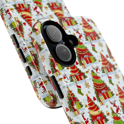 Festive Phone Case for Holiday Cheer, Christmas Gift, Phone Cover, Winter Decoration, Santa Claus Design