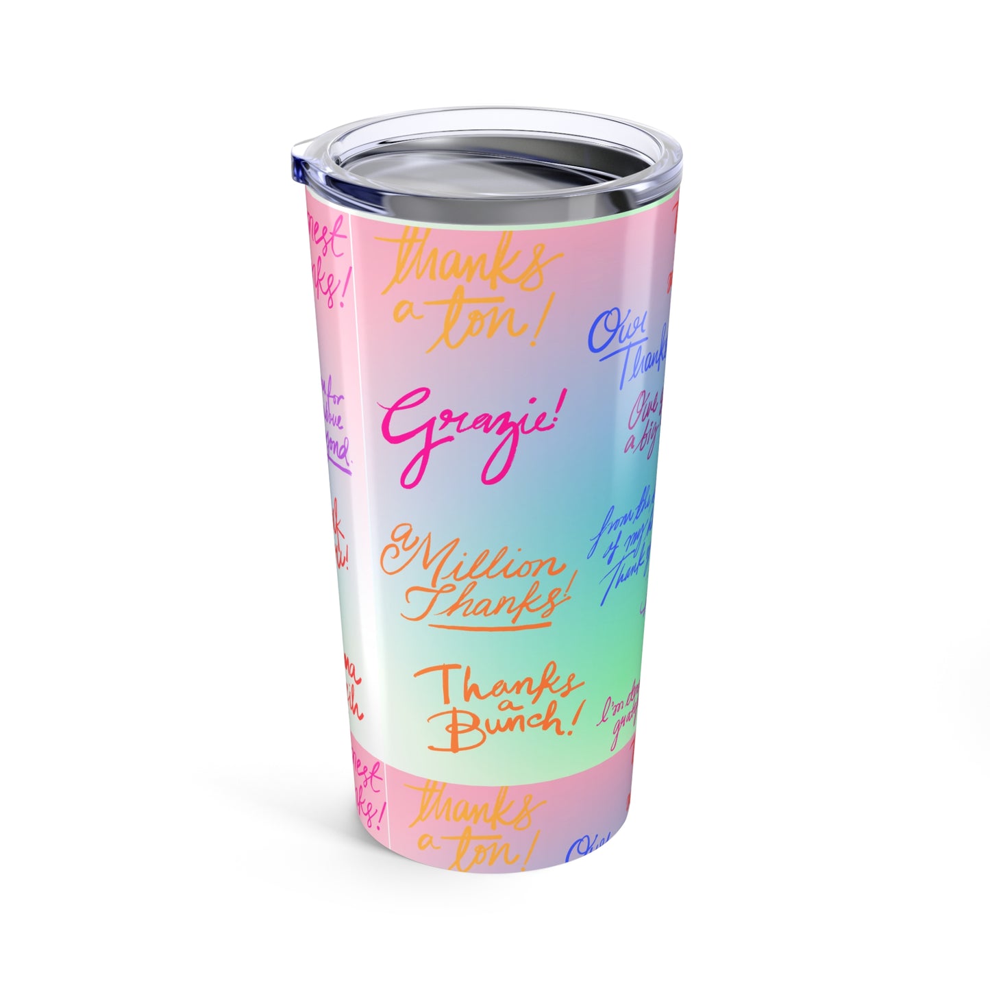 Travel Mug, Coffee Cup,ThankYou Travel mug  Trendy Insulated Drinkware, Gift for Her,Gift for him