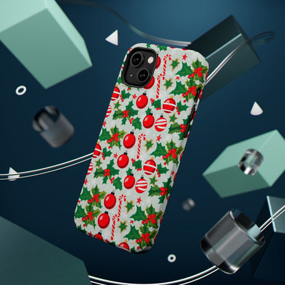 Festive Holiday Phone Case - Magnetic Impact-Resistant, Christmas Decor, Gift for Mom, Winter Vibes, Unique Phone Accessories