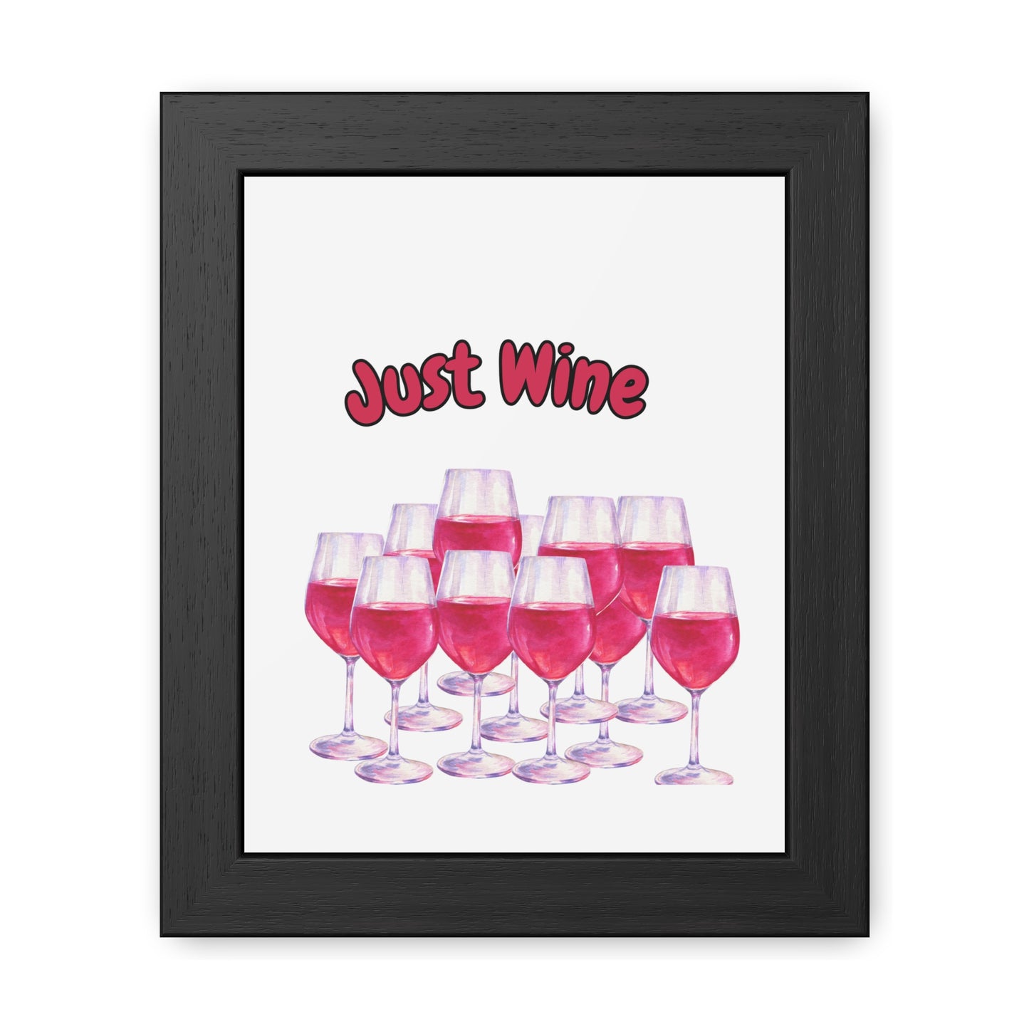 Framed Posters for wine lover,perfect gift for her ,gift for him