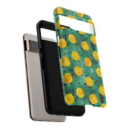 Tough Cases With a Green Color And Yellow ,A Perfect Gift For A Girl