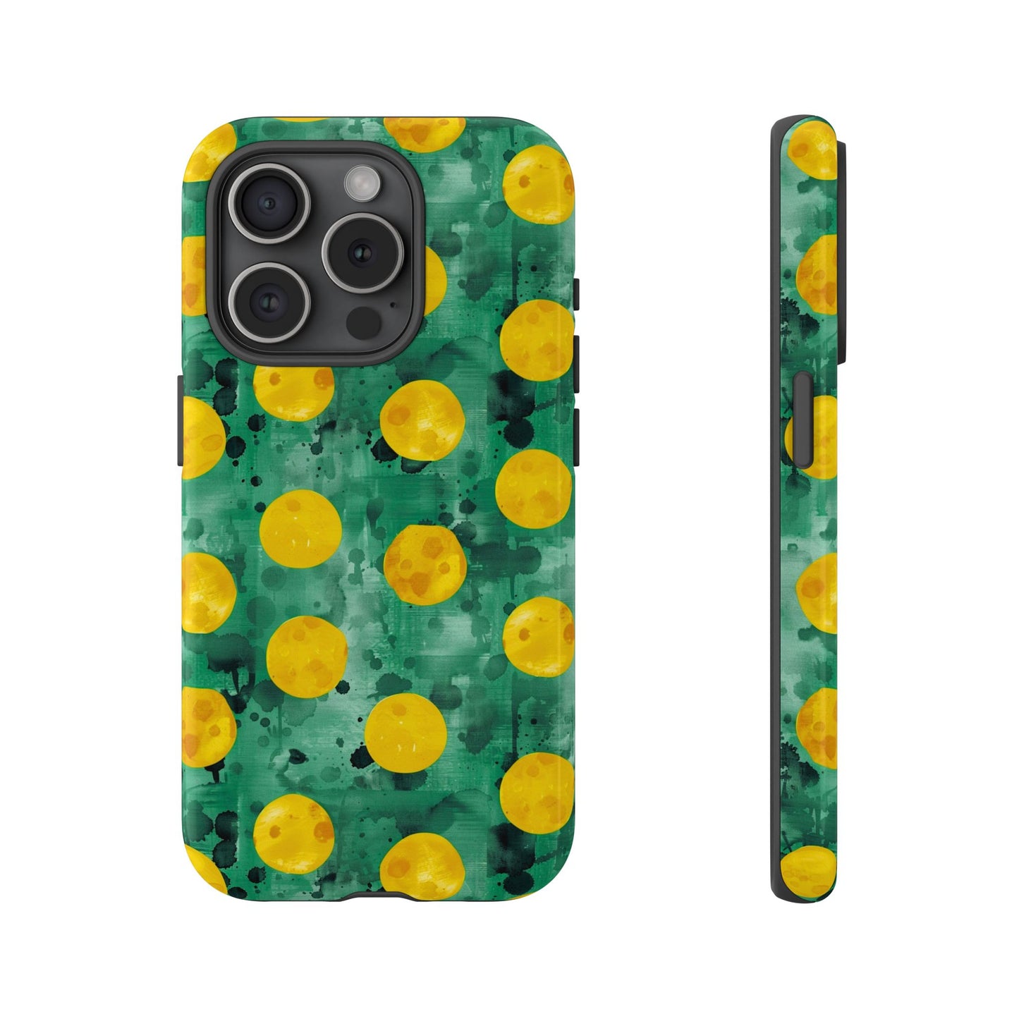 Tough Cases With a Green Color And Yellow ,A Perfect Gift For A Girl