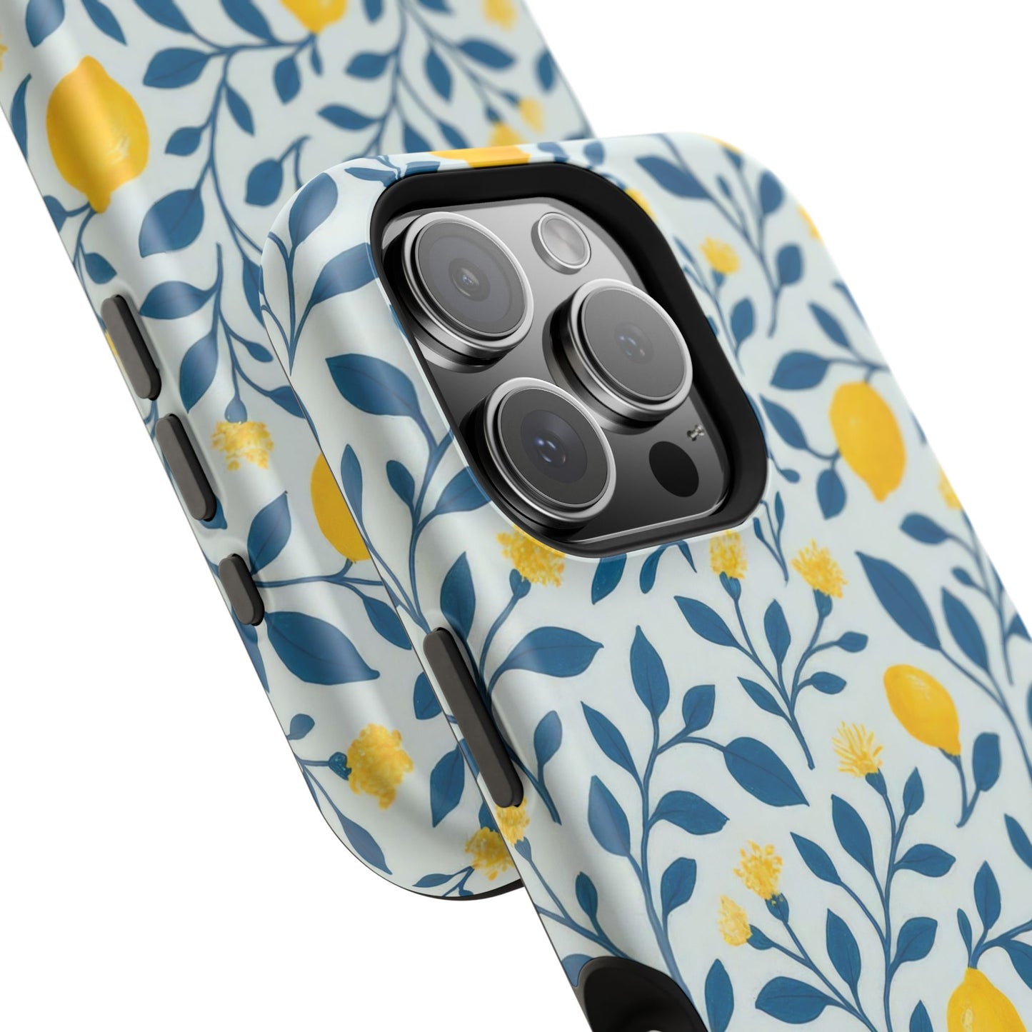 Phone Case — Lemon Branch Magnetic Impact-Resistant Case IPhone Case For Girl,Summer Vibes.
