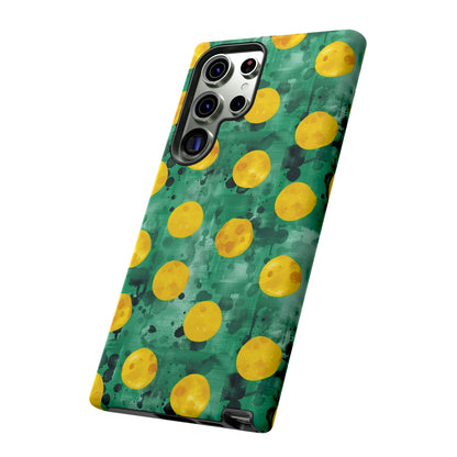 Tough Cases With a Green Color And Yellow ,A Perfect Gift For A Girl