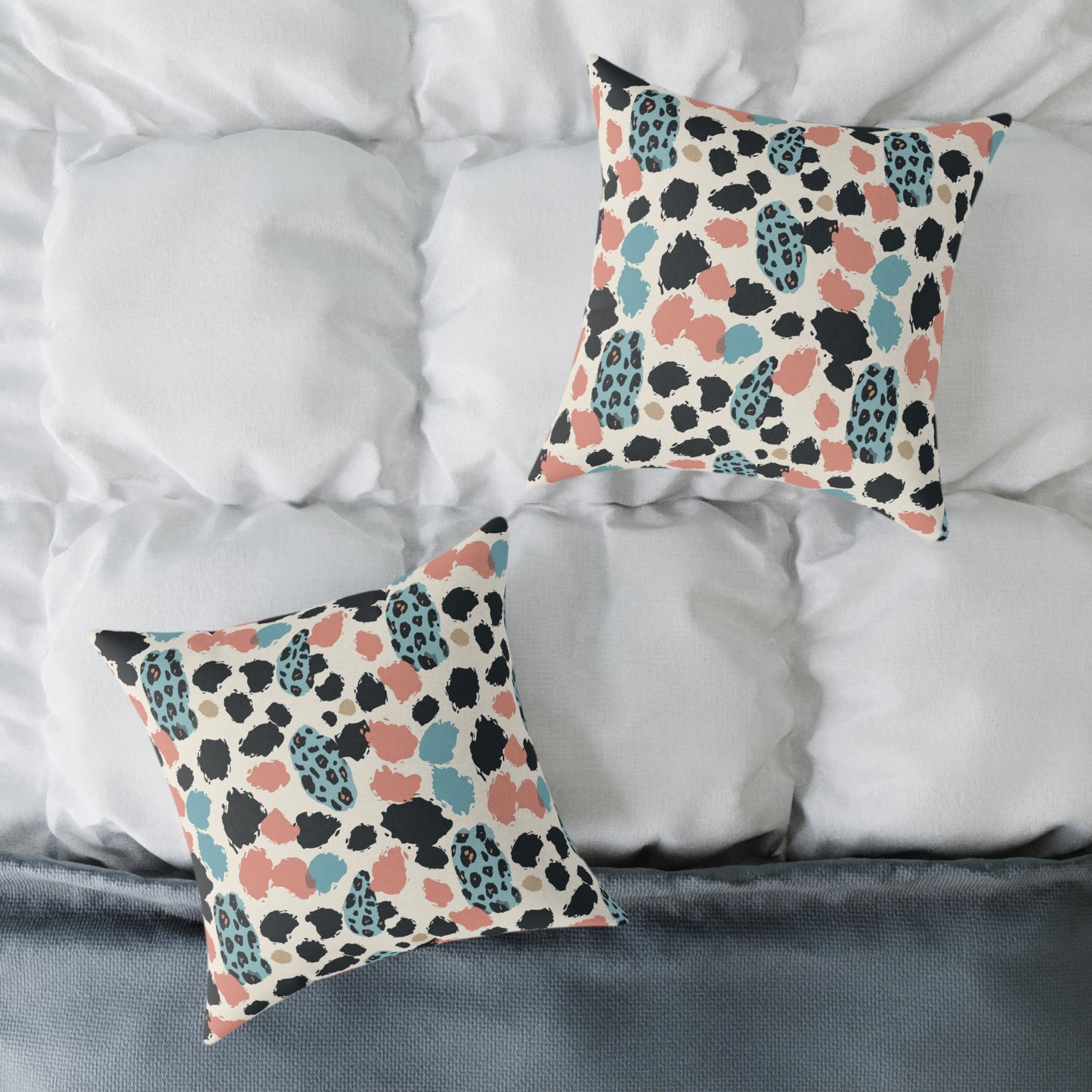 Square Poly Canvas Pillow