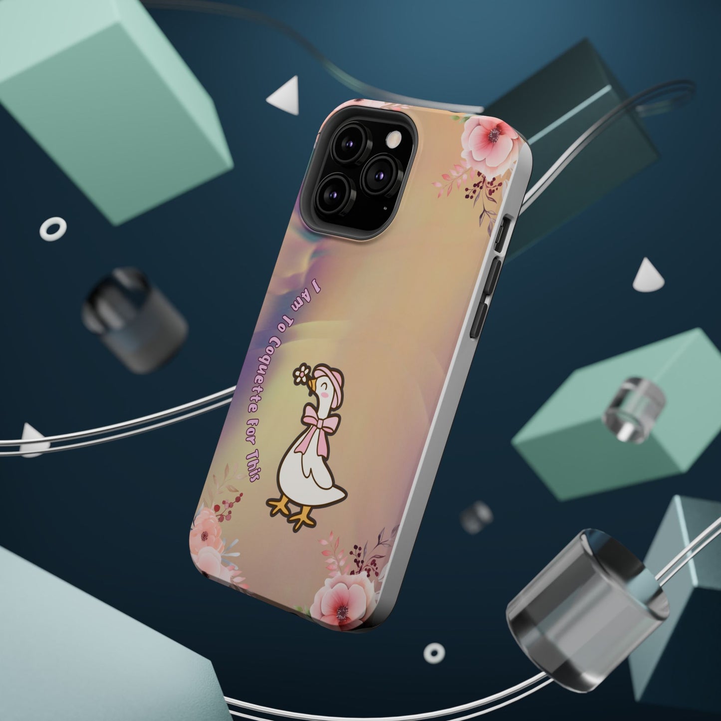 Magnetic Impact-Resistant Cases for animals lovers and coquette girl ,perfect gift for her .